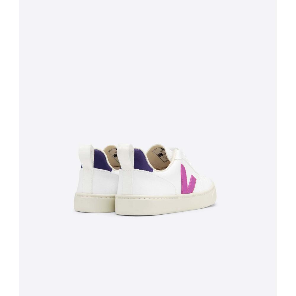 Αθλητικά Παπούτσια παιδικα Veja V-10 LACES CWL White/Purple | GR 864UZG